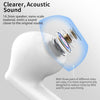 Stereo Ear Buds with Noise Cancelling Mic LED Display