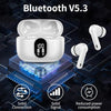 Stereo Ear Buds with Noise Cancelling Mic LED Display